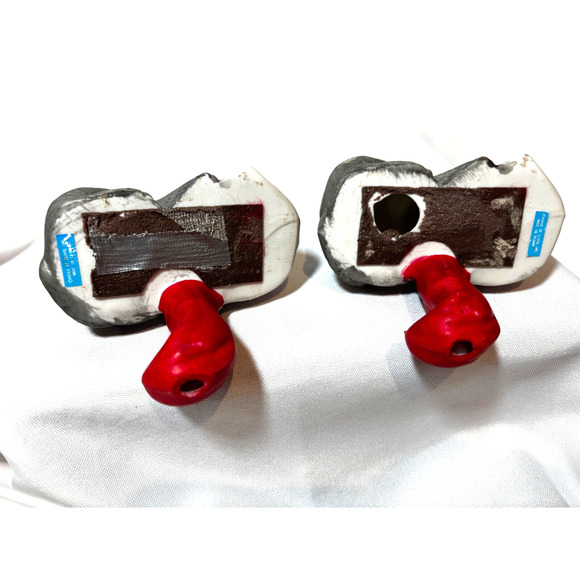 Vintage Lot 2 House Of Lloyd Mouse stocking‎ holder Christmas Hanger Mantel cute - Picture 5 of 8